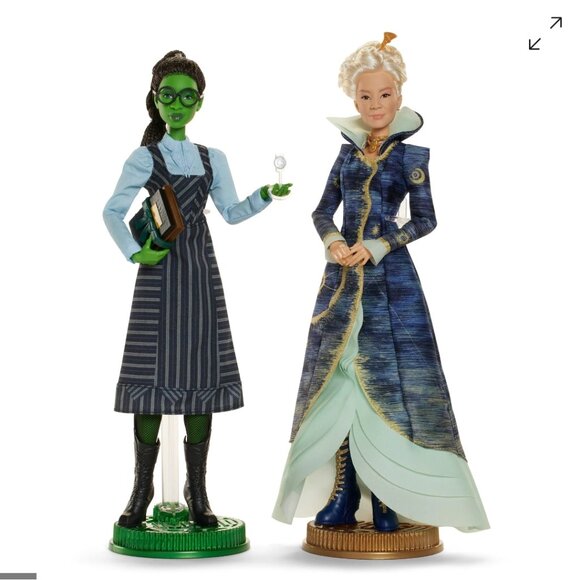 Mattel Wicked Movie Elphaba and Madame Morrible 2 Pack Fashion Doll NIB